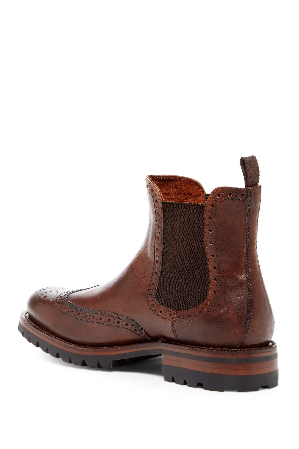 frye george lug brogue chelsea boot
