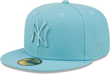New Era Men's New Era Light Blue New York Yankees Color Pack 59FIFTY Fitted  Hat