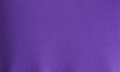 24seven Comfort Apparel Maternity Midi Dress With Short Sleeve And Pocket Detail In Lilac