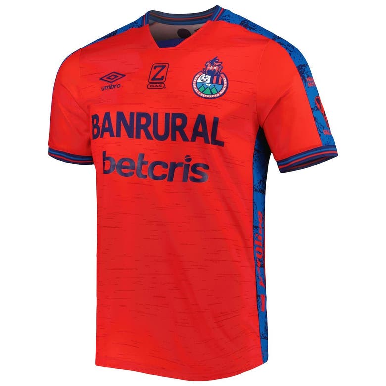 UMBRO UMBRO RED C.S.D. MUNICIPAL 2022/23 HOME REPLICA JERSEY