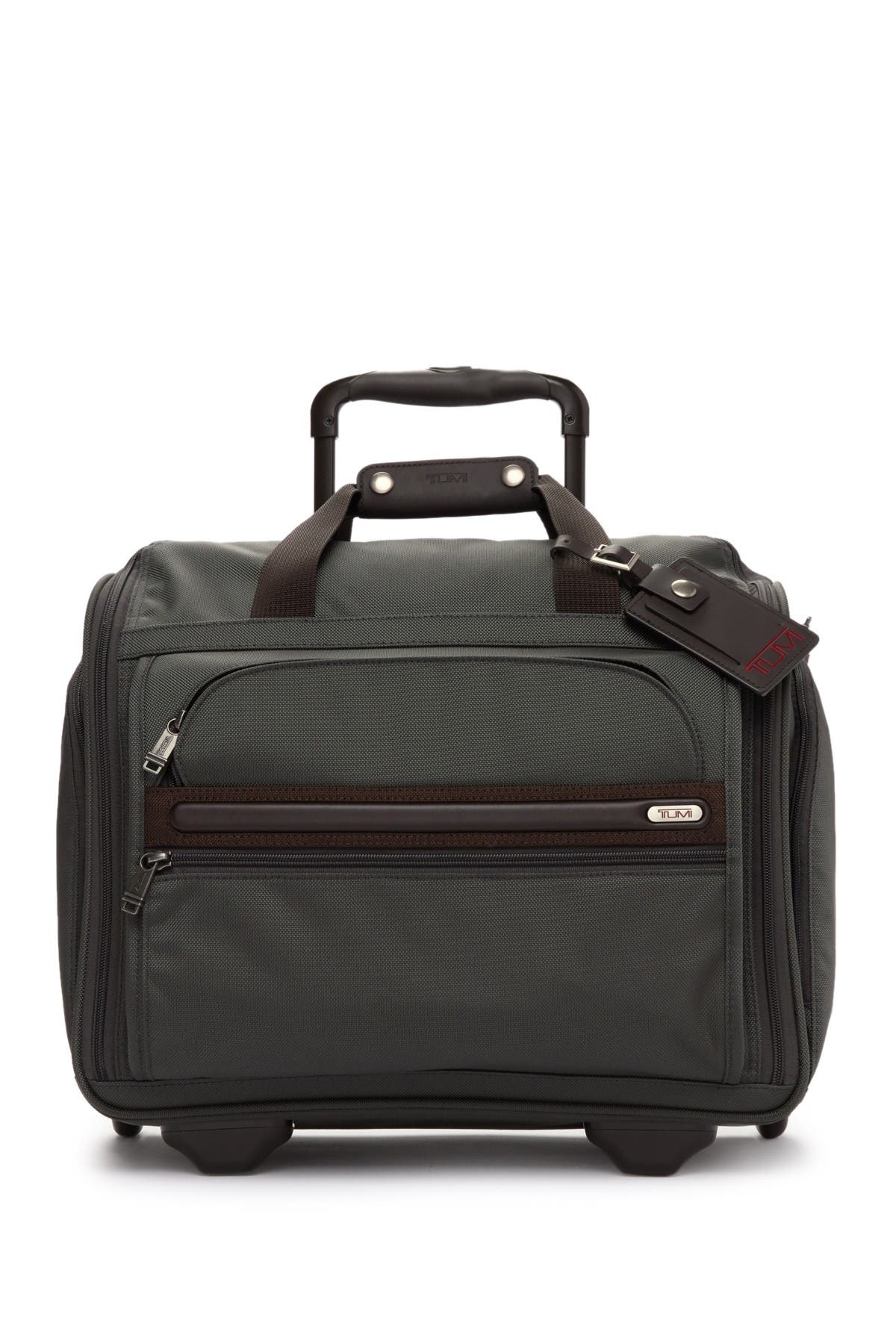 tumi 4 wheeled compact duffel