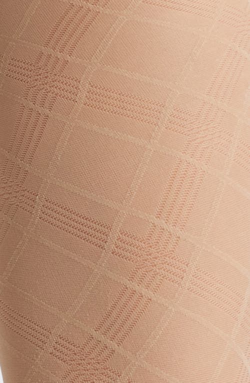 Shop Nordstrom Argyle Plaid Tights In Light Beige