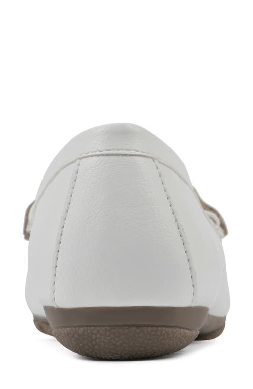 Shop Cliffs By White Mountain Glaring Loafer In White/grainy