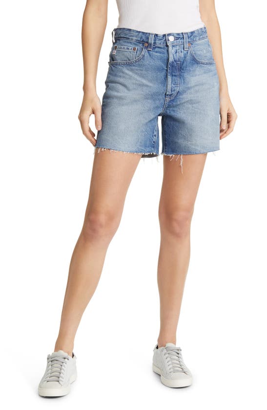 Ag Clove Cutoff Denim Shorts In Superstition
