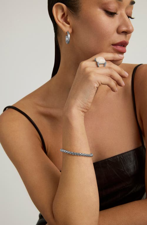 Dean Davidson Softbox Chain Bracelet In Silver