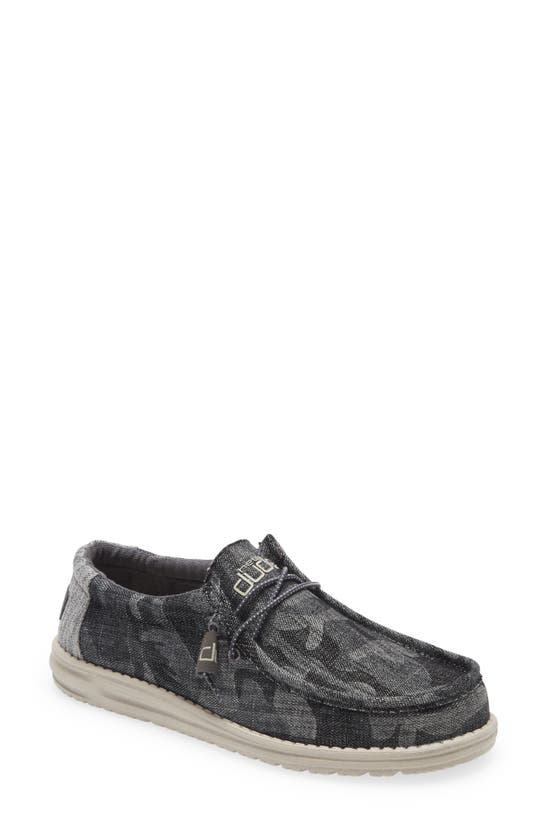 Hey Dude Wally Slip-on In Camo Tweed | ModeSens