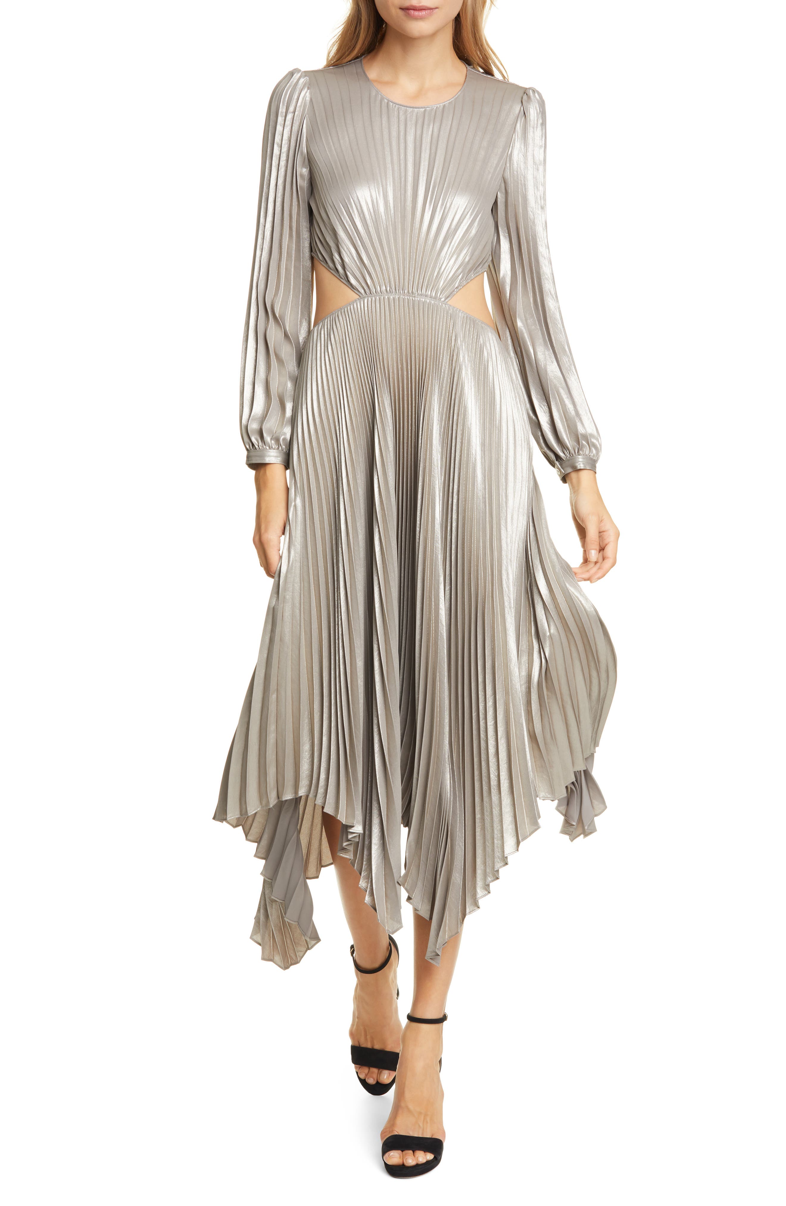 alc silver dress