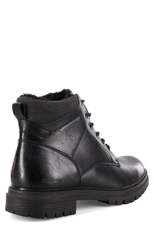 Aquatherm By Santana Canada Fundy Faux Fur Lined Waterproof Boot In Black