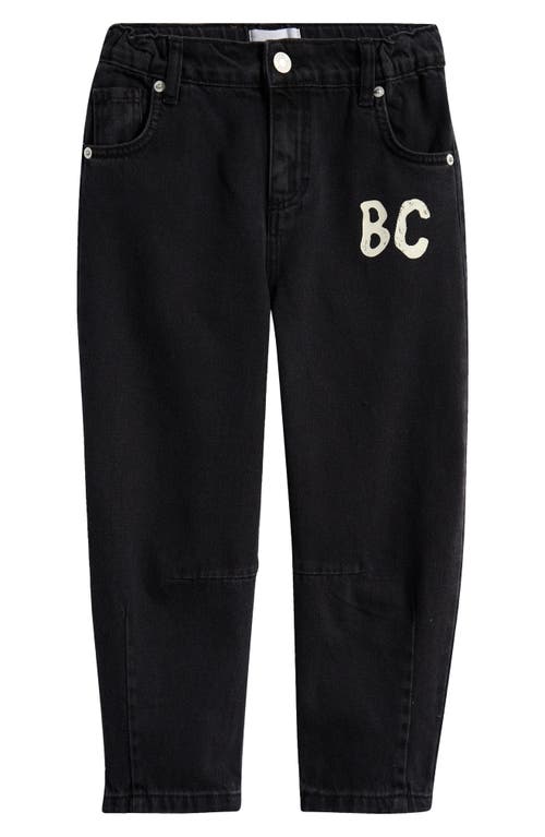 Shop Bobo Choses Kids' B.c. Shadow Baggy Jeans In Black