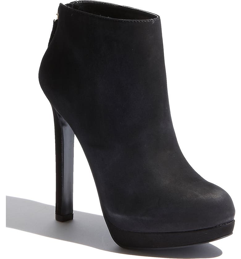 STEVEN NEW YORK Steven by Steve Madden 'Macki' Bootie, Main, color, BLACK SUEDE