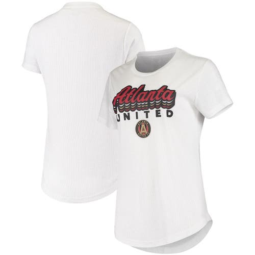 Women's Concepts Sport White Atlanta United FC Cloud T-Shirt