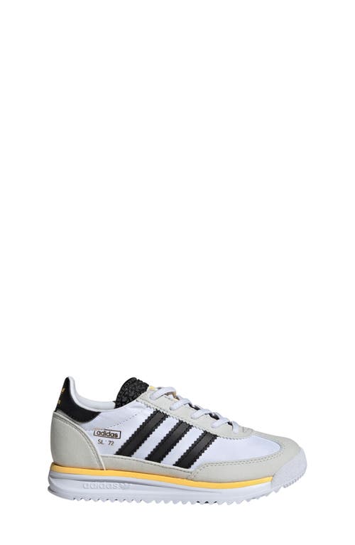 Adidas Originals Sl 72 Rs Shoes In White/ Black/ Spark