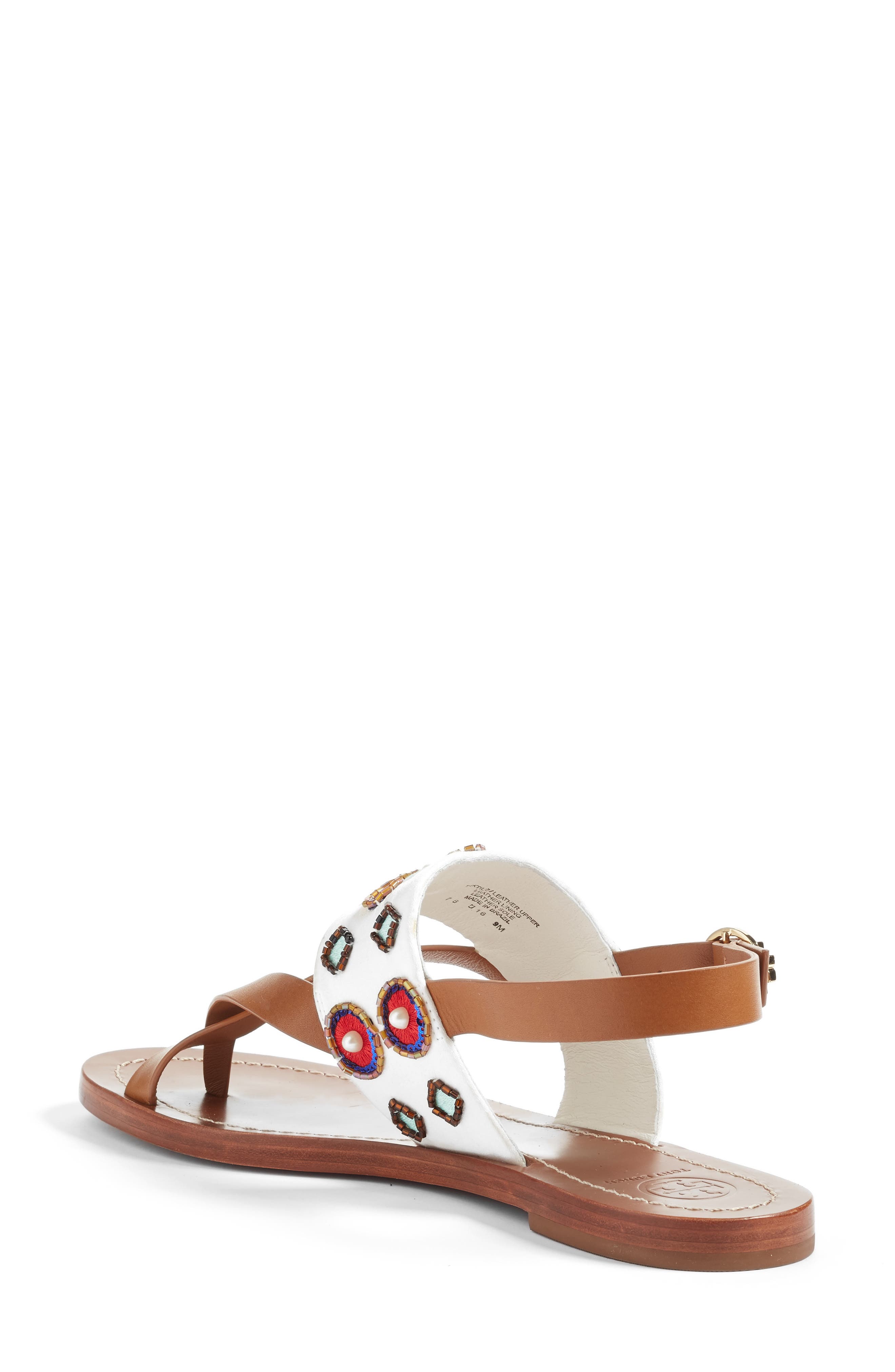 tory burch estella leather wedge sandal