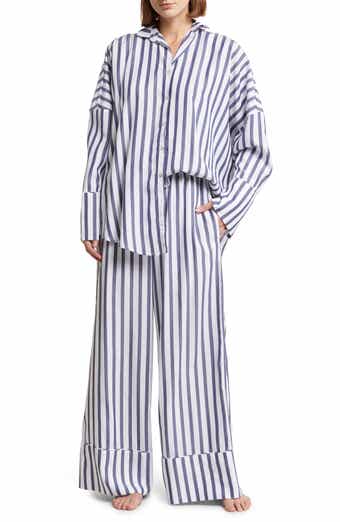 Papinelle Amelie Stripe Wide Leg Pajamas