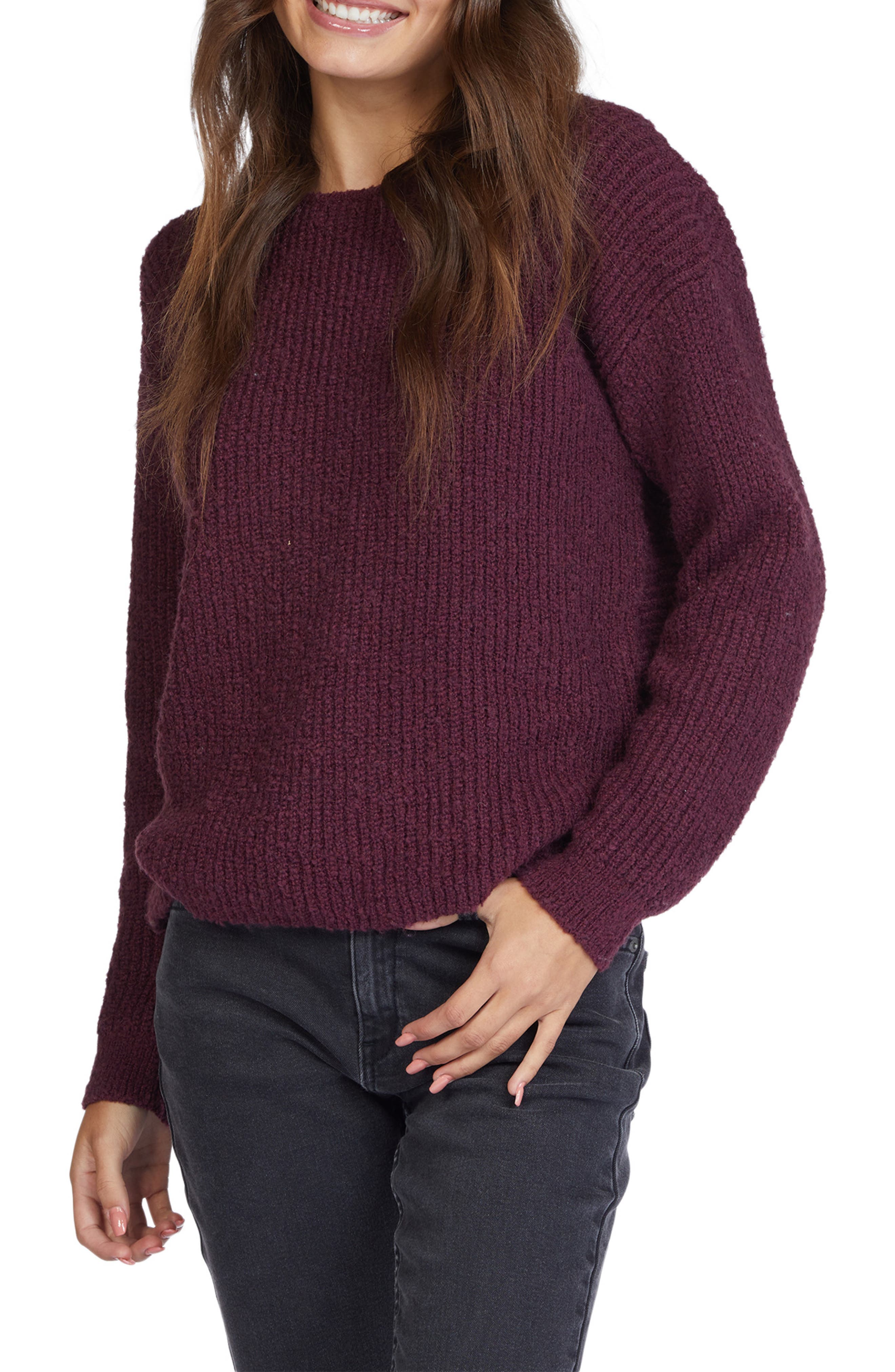 Women's Burgundy Sweaters | Nordstrom