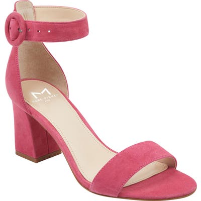 Marc Fisher Ltd Karlee Ankle Strap Sandal, Pink