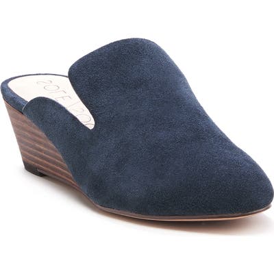 Sole Society Alessa Wedge Mule- Blue