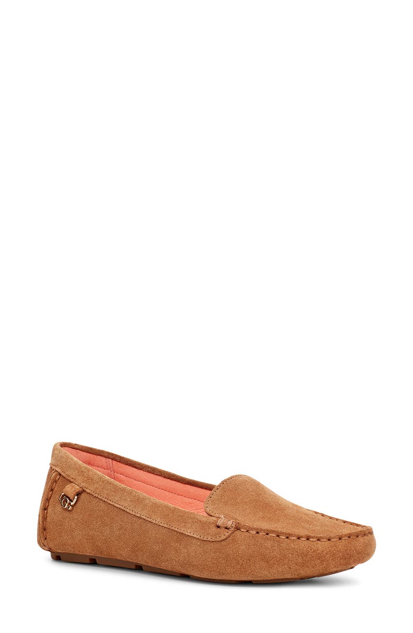 ugg flores leather flat