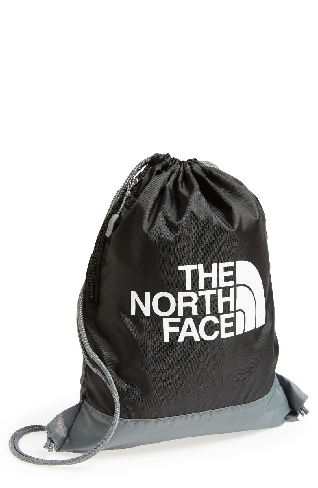 face drawstring bag