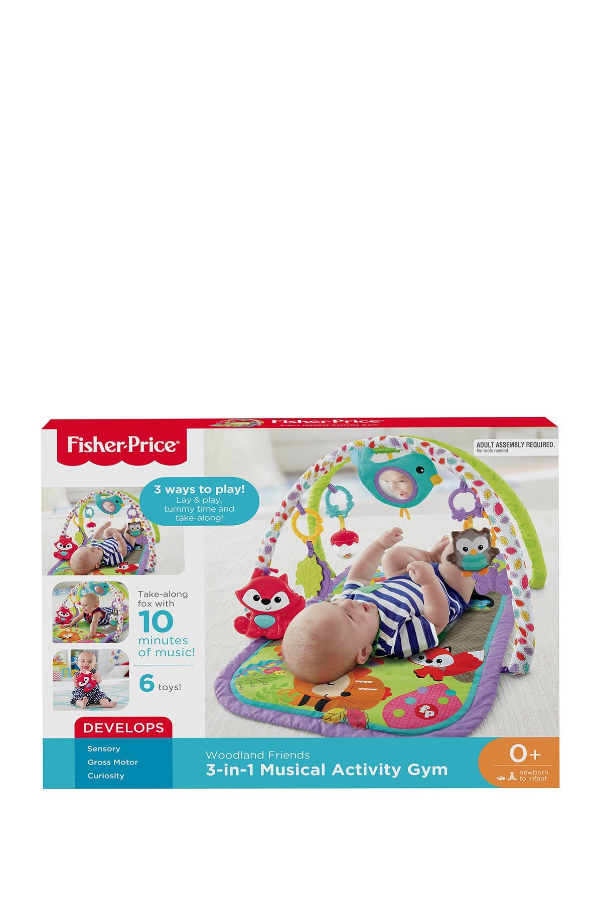 fisher price 3 in 1 musical play gym