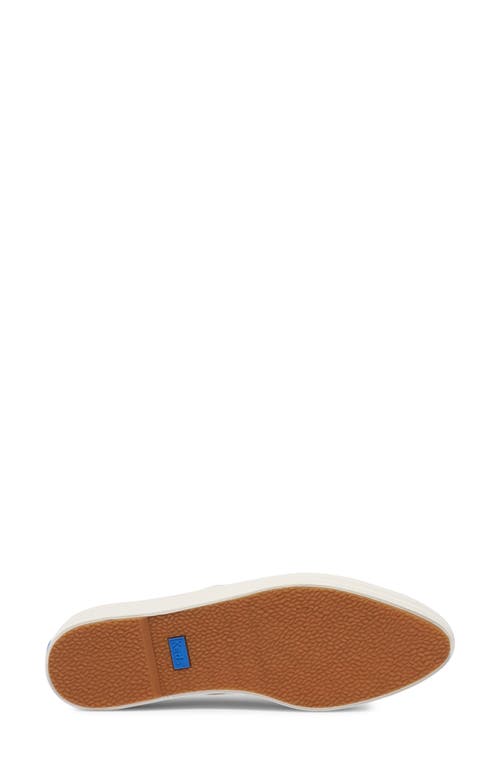 Keds ® Point Platform Sneaker In Silver Leather