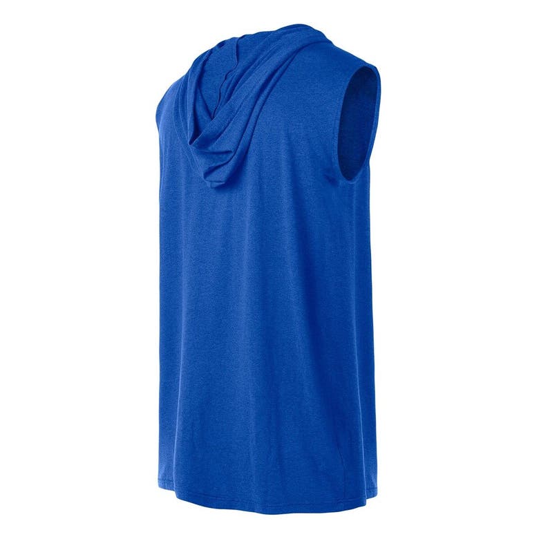 Chicago Cubs New Era Sleeveless Pullover Hoodie - Royal