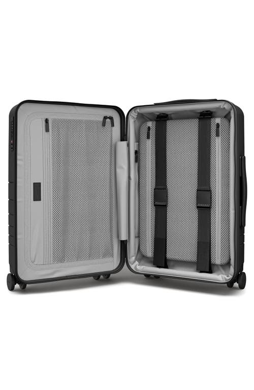 Shop Monos Expandable Spinner Carry-on In Black