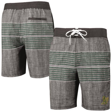 Tommy Bahama Black San Francisco 49ers Naples Layered Leaves Swim Trunks in  Gray for Men