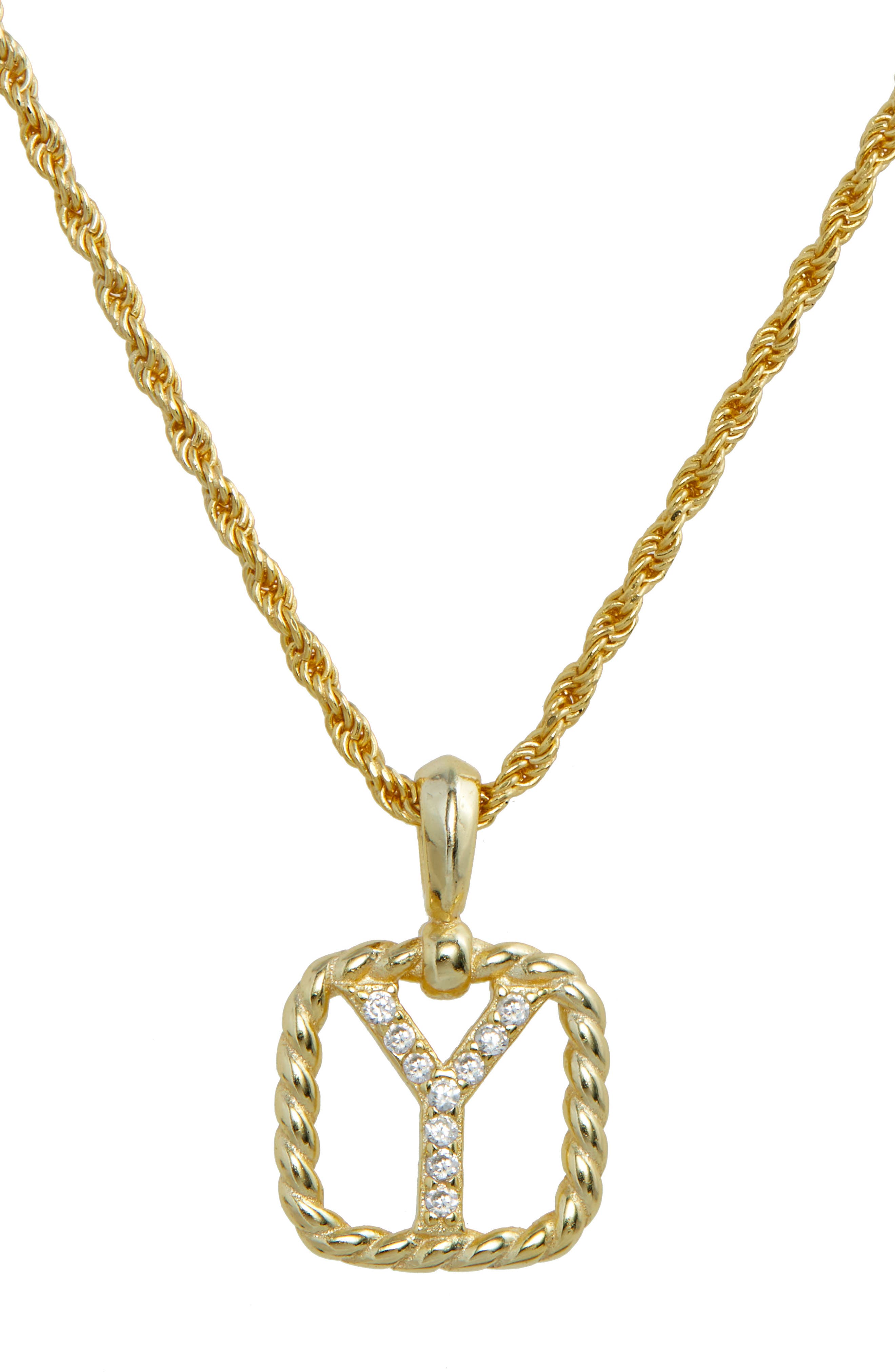 savvy cie initial necklace