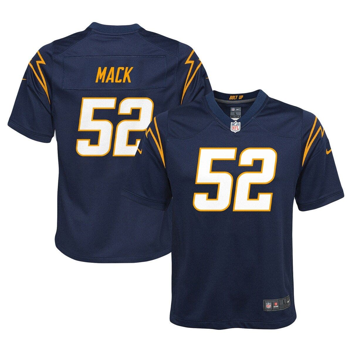 khalil mack nike vapor jersey