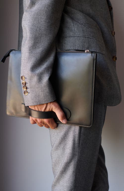 Anthony Veer Kay Laptop Folio In Black
