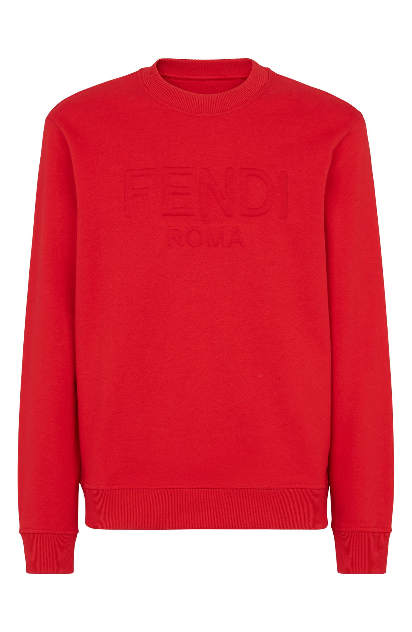 red fendi sweatshirt