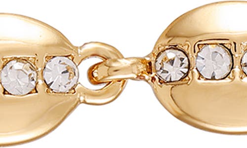 Vince Camuto Crystal Linear Drop Earrings In Goldtone
