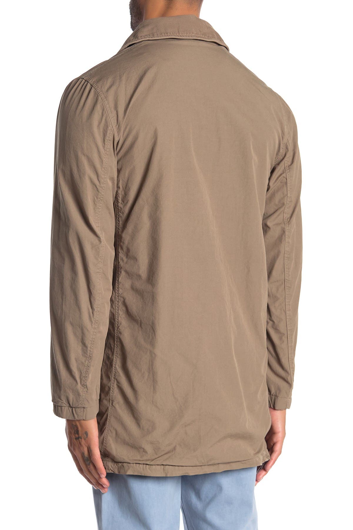 Save Khaki Fleece Lined Trench Coat Nordstrom Rack