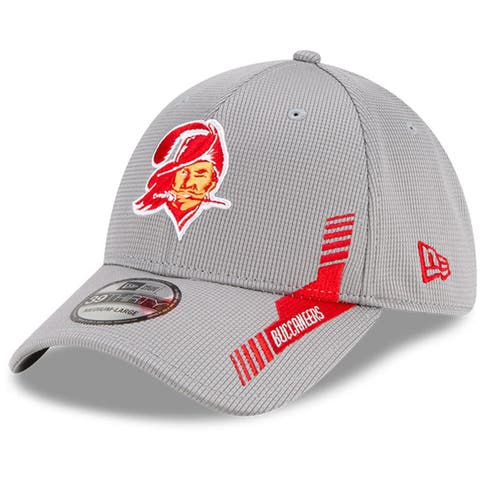 Men's New Era Cream/Orange Tampa Bay Buccaneers 2023 Sideline Historic  39THIRTY Flex Hat