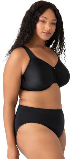 pictures Wacoal Basic Bra: WB9895 Black (BL) Seamless Breast With side  Frame fit Help Hug The Shape Bra In The Inner Bra.