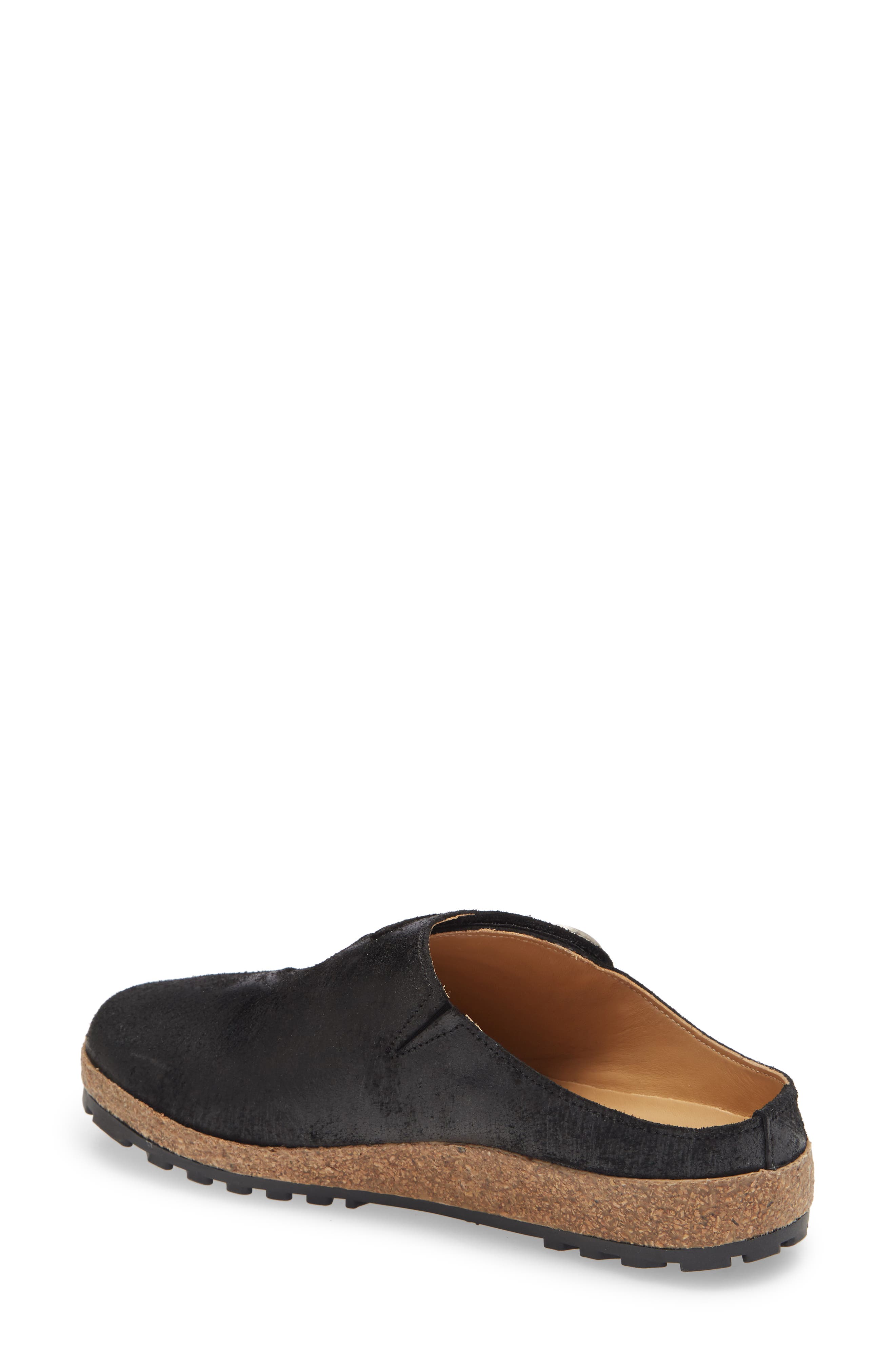 Haflinger Adventure Mule in Black Leather | Smart Closet