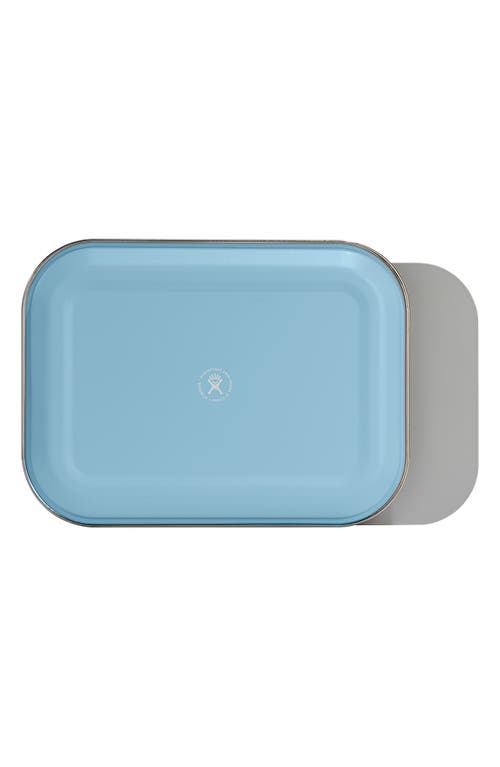 Shop Hydro Flask Cut And Serve Platter In Blue/silver