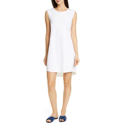 Eileen Fisher Scoop Neck Sleeveless Dress