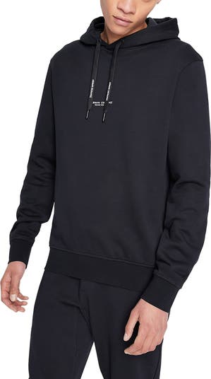 Milano New York organic cotton blend zip up hooded sweatshirt