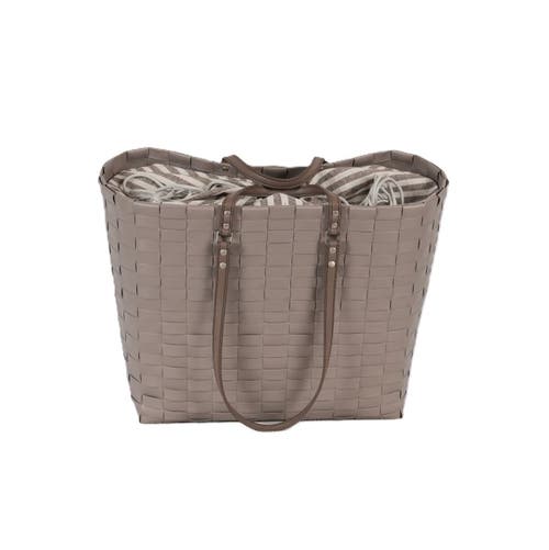 HANDED BY HANDED BY GO! RECYCLED PLASTIC WEEKENDER BAG