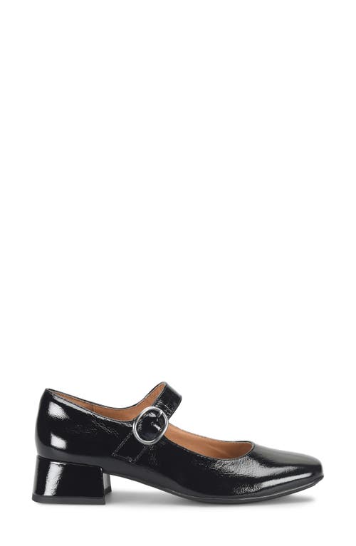 Söfft Women's Elsey Flats In Black Patent In Black Patent