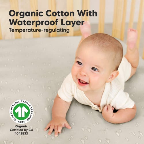 Shop Keababies 2-pack Soothe [protect+] Waterproof Crib Sheets In Pine Grove