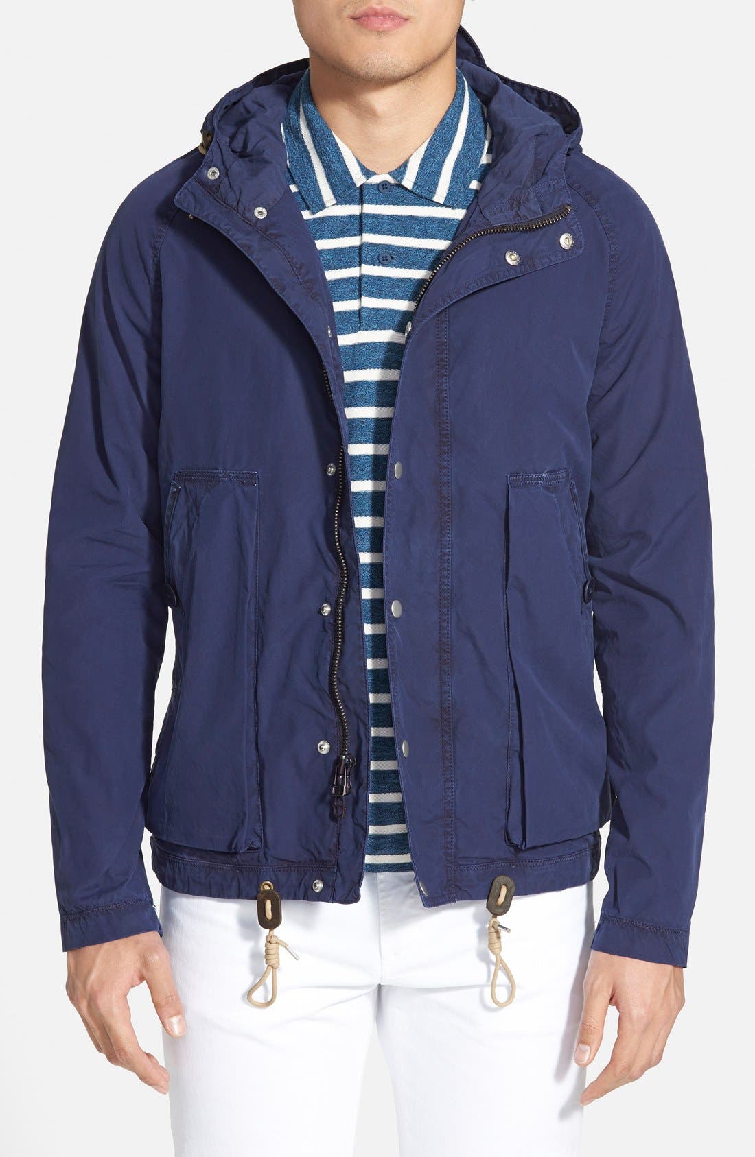 Jack Spade 'Sailcloth' Hooded Canvas Jacket Nordstrom
