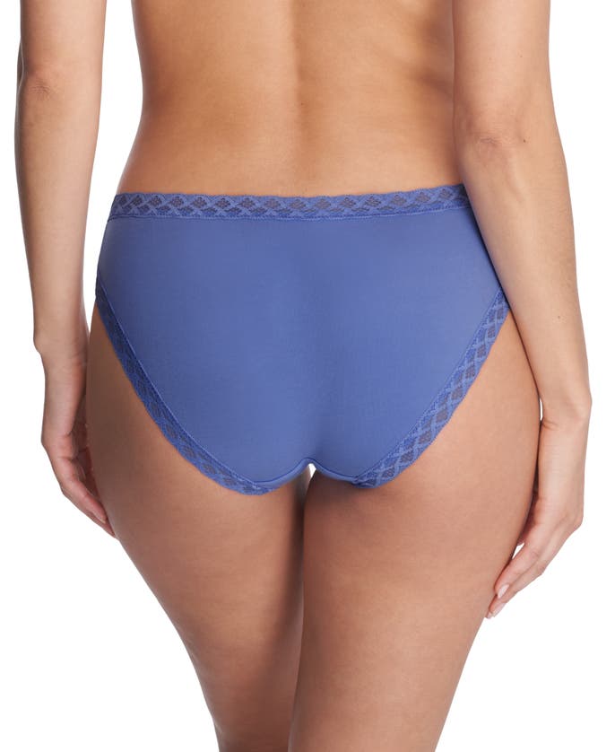 Shop Natori Bliss Cotton Girl Brief In French Blue