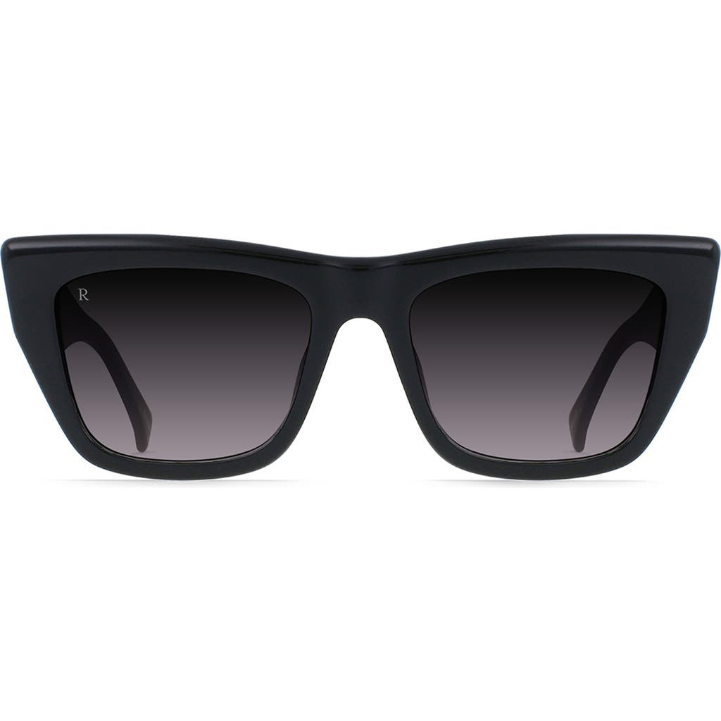 Raen Marza 53mm Square Sunglasses In Black