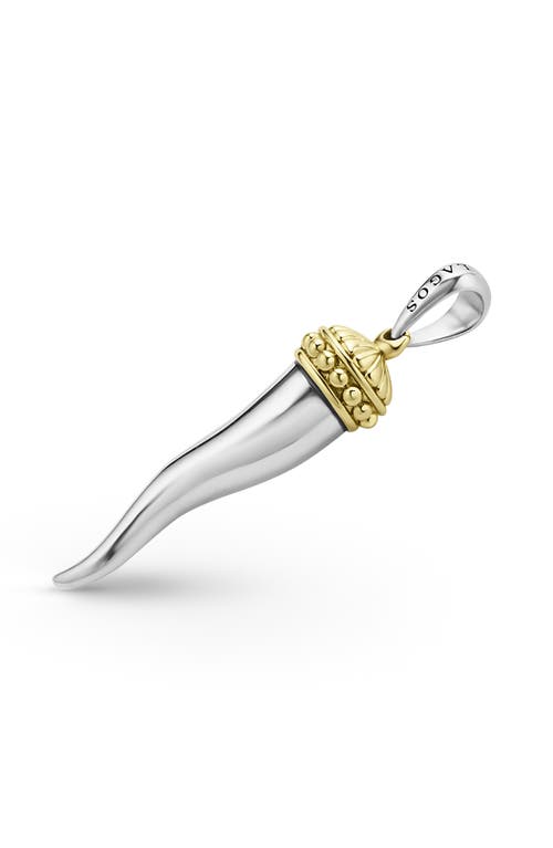 Lagos Men's 18k Yellow Gold & Sterling Silver Anthem Horn Pendant - Exclusive In Two-tone