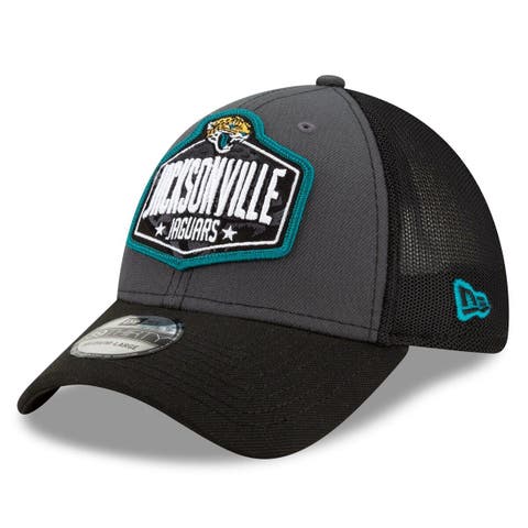 Jacksonville Jaguars 2022 NFL SIDELINE Cream-Black Fitted Hat