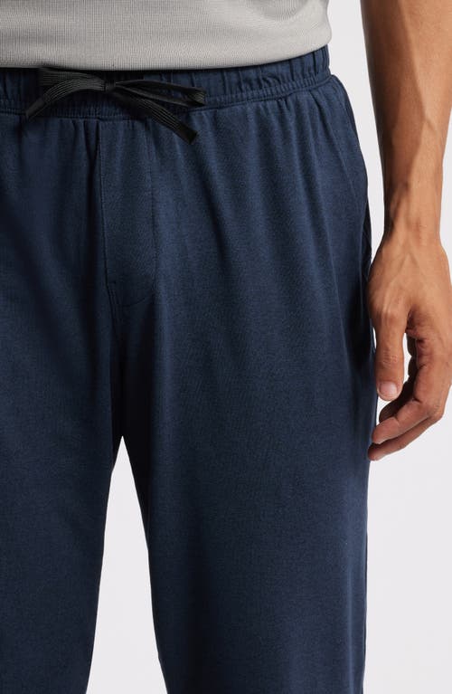 Shop Zella Restore Soft Performance Joggers In Navy Eclipse