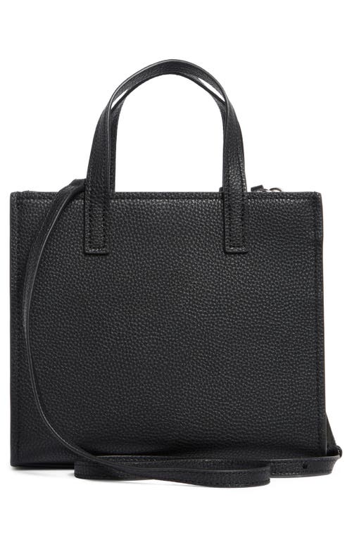 Shop Marc Jacobs Mini Grind Top Handle Satchel In Black